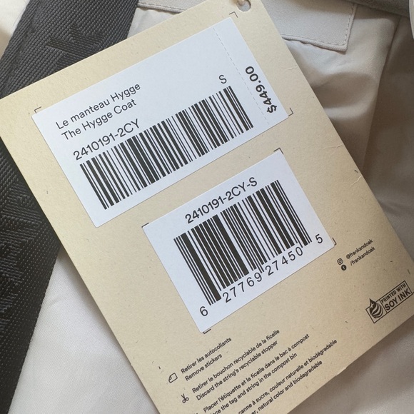 Hygge coat in Silver Lining - Picture 5 of 5